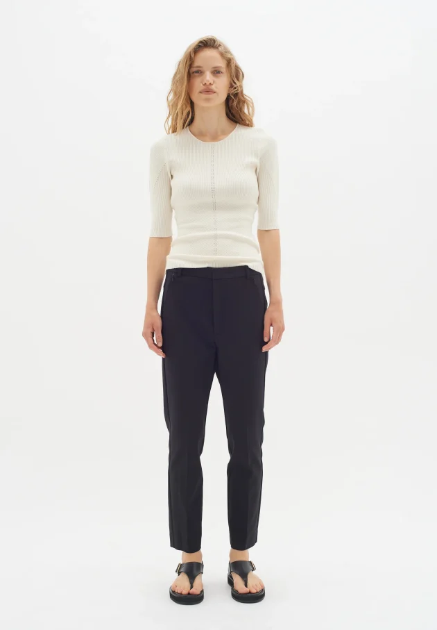 InWear ZiggilW Slim Pant / Housut / Musta - Image 4
