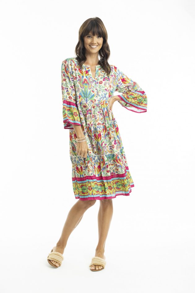 Orientique 40108 Fleur Dress Layers mekko - Image 5
