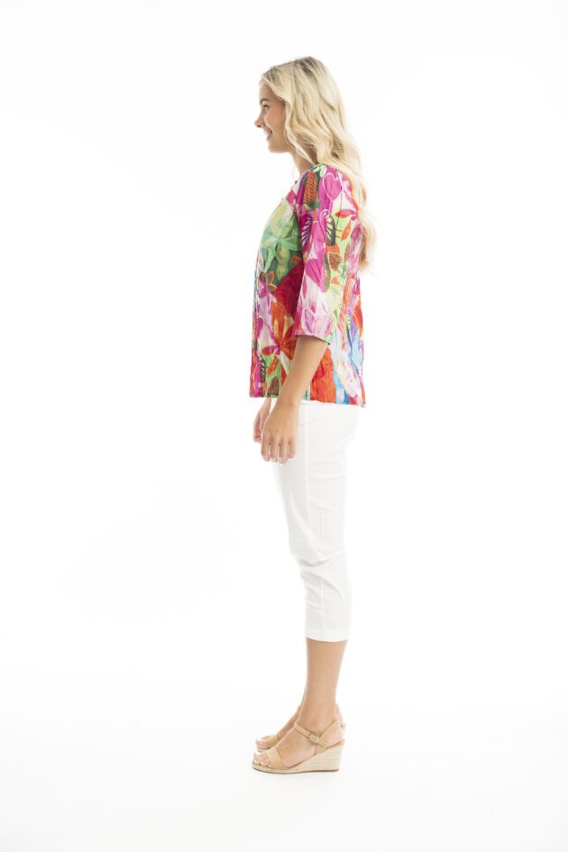 Orientique 32356 Jozani Top Frill - Image 2
