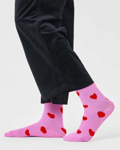 HS FW25 Heart Sock P000068 36-40