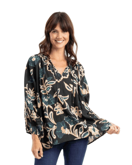 Escape by Orientique 92093 Cusco Top Puff